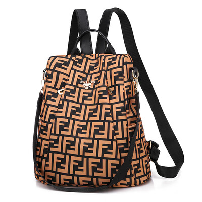 Printed Plaid Backshoulder Bag Oxford Single Shoulder Leaning Bag Multifunctional High Capacity Anti-theft Female Student Backpack
Printed Plaid Backshoulder Bag Oxford Single Shoulder Leaning Bag Multifunctional High Capacity Anti-theft Female Student Backpack