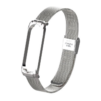Metal Strap Wristband For Mi Band 3 4 Replacement Business Durable Metal Screwless Stainless Steel Bracelet Band For Xiaomi Mi Ban
Metal Strap Wristband For Mi Band 3 4 Replacement Business Durable Metal Screwless Stainless Steel Bracelet Band For Xiaomi Mi Ban