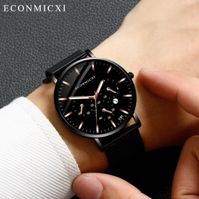 Gobestart Fashion Mens Alloy Band Analog Quartz Round Wrist Watch Mens Business Watch
Gobestart Fashion Mens Alloy Band Analog Quartz Round Wrist Watch Mens Business Watch