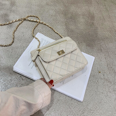 Womens bag 2019 new wave Korean fashion chain shoulder Messenger bag female wild ins rhombic chain small square bag
Womens bag 2019 new wave Korean fashion chain shoulder Messenger bag female wild ins rhombic chain small square bag