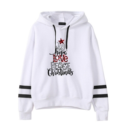 Women Christmas Hoodie Printed Sweatshirt Joy Hope Love Peace Word Tree Party Gift
Women Christmas Hoodie Printed Sweatshirt Joy Hope Love Peace Word Tree Party Gift
