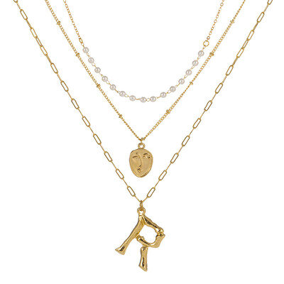 2019 New Face Coin Beads Alphabet Initial LetterPendant Necklace Female Gold Color Chain Choker Collar Necklaces for Women
2019 New Face Coin Beads Alphabet Initial LetterPendant Necklace Female Gold Color Chain Choker Collar Necklaces for Women