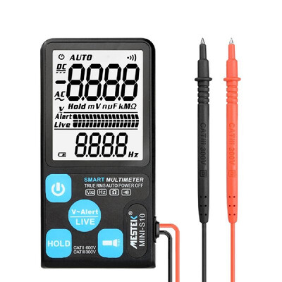 MESTEK MINI-S10 35 Inch Large Screen Ultra-thin Intelligent Multimeter Fully Automatic Multifunctional Household Digital Multimet
MESTEK MINI-S10 35 Inch Large Screen Ultra-thin Intelligent Multimeter Fully Automatic Multifunctional Household Digital Multimet