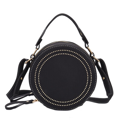Vintage Nubuck Leather Round Crossbody Bags For Women 2019 Ladies Rivets Purses&Handbags Female Small Circle Shoulder Bag
Vintage Nubuck Leather Round Crossbody Bags For Women 2019 Ladies Rivets Purses&Handbags Female Small Circle Shoulder Bag