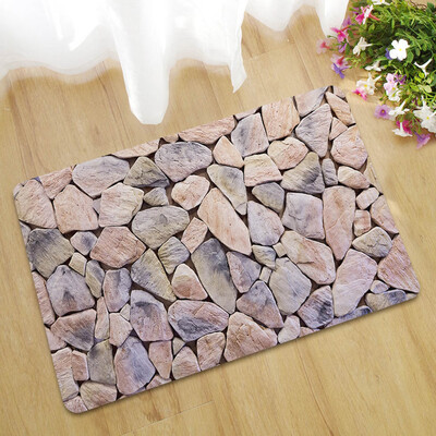 Gobestart Fake Tile Bricks Mat Bedroom Kitchen Floor Pad Non-slip Bath Rug Mat Door Carpet
Gobestart Fake Tile Bricks Mat Bedroom Kitchen Floor Pad Non-slip Bath Rug Mat Door Carpet