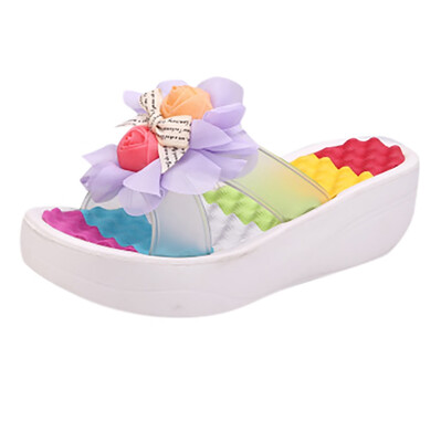 Rose Summer Sandals Flip Flops Slippers Sandals Swing Wedge Women Beach Hole Shoes
Rose Summer Sandals Flip Flops Slippers Sandals Swing Wedge Women Beach Hole Shoes