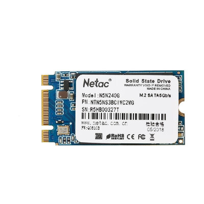 Netac N5N Solid State Drive SSD Hard Disk Drive M2 2242 HDD SATA 30 High Speed SSD 120G
Netac N5N Solid State Drive SSD Hard Disk Drive M2 2242 HDD SATA 30 High Speed SSD 120G