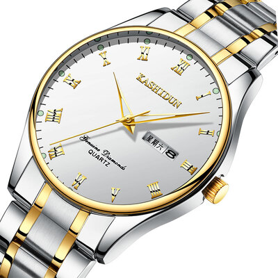 Cashiton Genuine Watch Mens Commercial Quartz Watch Mens Watch Couples Fashion Womens Surface Waterproof Fine Steel Bar Mens W
Cashiton Genuine Watch Mens Commercial Quartz Watch Mens Watch Couples Fashion Womens Surface Waterproof Fine Steel Bar Mens W