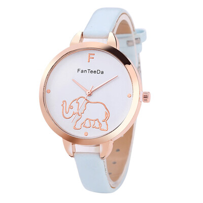 Featured Womens Watches Elephant Pattern Dial Ladies Fashion Quartz Wristwatch Leather Strap Clock Simple Relogio Feminino
Featured Womens Watches Elephant Pattern Dial Ladies Fashion Quartz Wristwatch Leather Strap Clock Simple Relogio Feminino