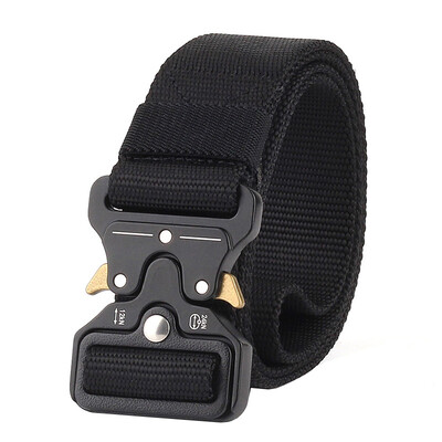 New Nylon military tactical belt Metal insert buckle unisex Training belts for Men&Woman High quality strap 
New Nylon military tactical belt Metal insert buckle unisex Training belts for Men&Woman High quality strap