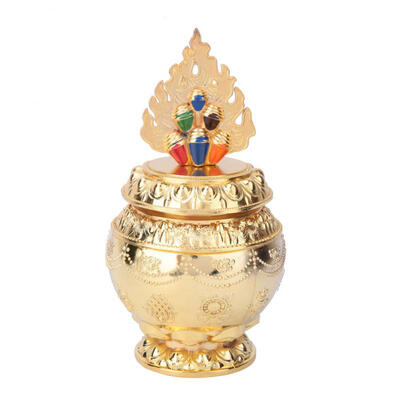 Greensen Alloy Auspicious Gathering Treasure Bottle Symbolizing Wealth Lucky Home Office Decor
Greensen Alloy Auspicious Gathering Treasure Bottle Symbolizing Wealth Lucky Home Office Decor