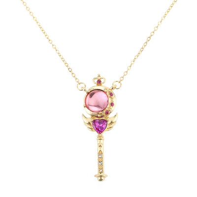 Sailor Moon Necklace Japanese Anime Sailor Moon Proplica Pendant Necklace for Kids Teens Adults&Anime-Fans
Sailor Moon Necklace Japanese Anime Sailor Moon Proplica Pendant Necklace for Kids Teens Adults&Anime-Fans