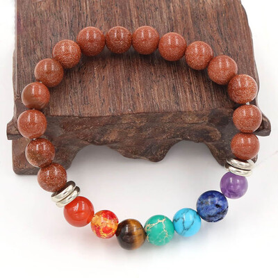 Chakra Bracelet Natural Stone Beads Energy Bracelets Bangles Essential Oil Diffuser Jewelry For Women Men
Chakra Bracelet Natural Stone Beads Energy Bracelets Bangles Essential Oil Diffuser Jewelry For Women Men