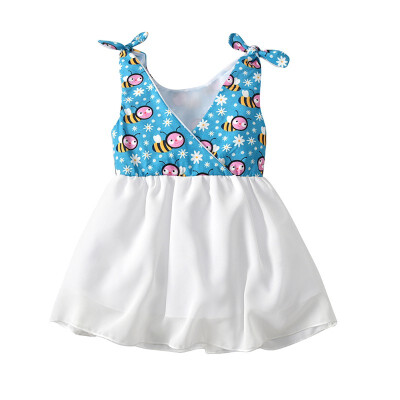 Summer Kids Girls Dresses Casual Sleeveless Strap Floral Dress Beach Refreshing Dress Costume Baby Children Cotton Dresses
Summer Kids Girls Dresses Casual Sleeveless Strap Floral Dress Beach Refreshing Dress Costume Baby Children Cotton Dresses