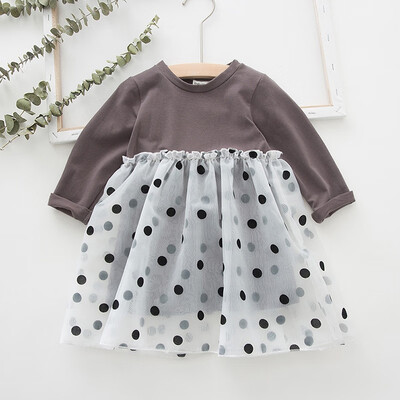 New Spring Autumn Casual Fashion Baby Girl Polka Dot Printing Long Sleeve Princess Dress 3 Colors
New Spring Autumn Casual Fashion Baby Girl Polka Dot Printing Long Sleeve Princess Dress 3 Colors