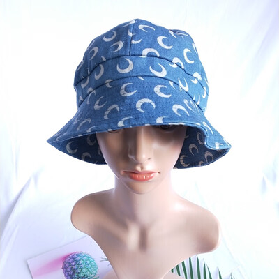 Spring&Autumn New Star Net Red Street Moon Print Cowboy Blue Fisherman Hat Sun Hat Chao Female Pot Hat Female
Spring&Autumn New Star Net Red Street Moon Print Cowboy Blue Fisherman Hat Sun Hat Chao Female Pot Hat Female
