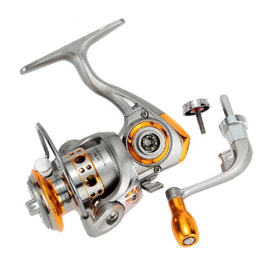 121 BB 521 Ratio Right Left Hand Interchangeable Spinning Fishing Reel with Storage Bag
121 BB 521 Ratio Right Left Hand Interchangeable Spinning Fishing Reel with Storage Bag