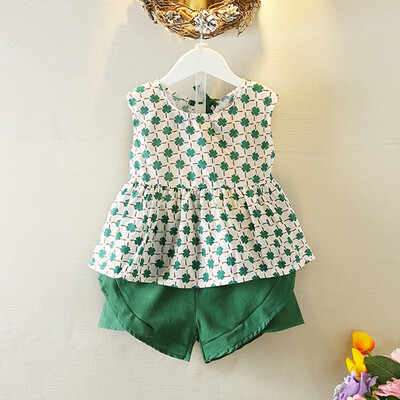 Kids Cute Sleeveless Clothes Summer Children Baby Girls Casual Floral Pattern Sleeveless Tops VestShorts Suits Costume Set
Kids Cute Sleeveless Clothes Summer Children Baby Girls Casual Floral Pattern Sleeveless Tops VestShorts Suits Costume Set
