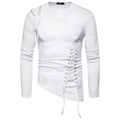 Toponeto Fashion Men Drawstring Casual Solid Long Sleeve O- Neck Tops Blouse T-Shirts
Toponeto Fashion Men Drawstring Casual Solid Long Sleeve O- Neck Tops Blouse T-Shirts