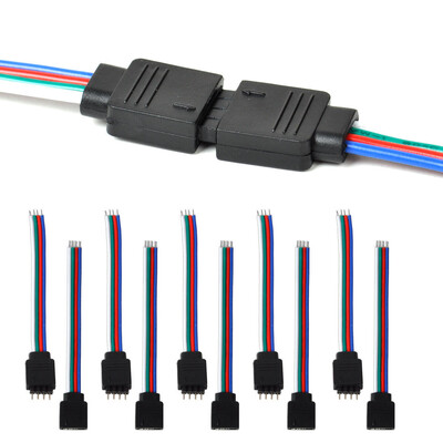 〖Follure〗10Pcs 4Pin Male Female Connector Wire Cable for 3528 5050 SMD LED Strip Light
〖Follure〗10Pcs 4Pin Male Female Connector Wire Cable for 3528 5050 SMD LED Strip Light