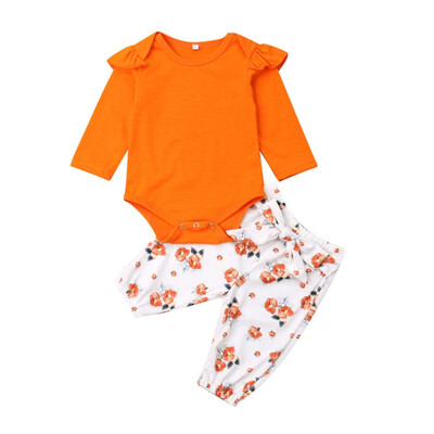 NEW 2Pcsset Autumn Baby Boy Girl Romper Set Casual Long Sleeve Cotton Romper Tops Floral Print Pants Outfits Set
NEW 2Pcsset Autumn Baby Boy Girl Romper Set Casual Long Sleeve Cotton Romper Tops Floral Print Pants Outfits Set