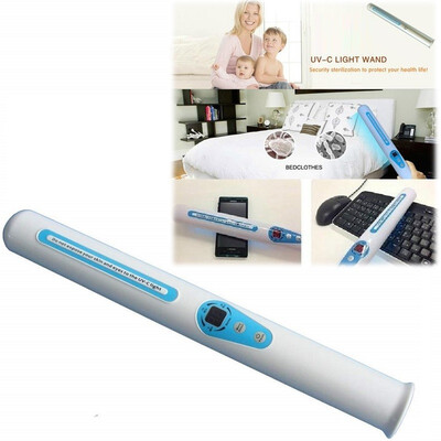 Portable UV Sanitizer Hand Wand Ultra Violet Light Kill Bacteria Sanitizing Travel For Kills up to 999 of Mold Bacteria Germs
Portable UV Sanitizer Hand Wand Ultra Violet Light Kill Bacteria Sanitizing Travel For Kills up to 999 of Mold Bacteria Germs