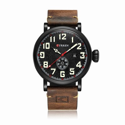 Curren Leather Band Watches Fashion Business Men High Quality Quartz Wrist Casual Sports Watches
Curren Leather Band Watches Fashion Business Men High Quality Quartz Wrist Casual Sports Watches