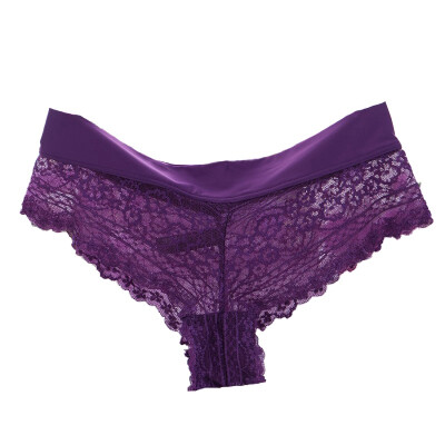 Sexy Lace Transparent Thong Panties Low Waist Cotton Briefs Underwear Women Breathable G-String
Sexy Lace Transparent Thong Panties Low Waist Cotton Briefs Underwear Women Breathable G-String