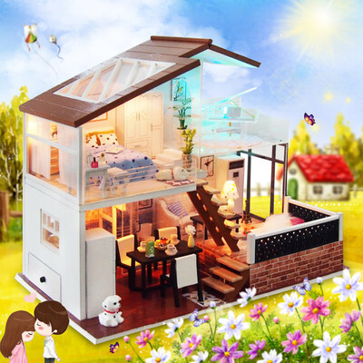 Tailored 3D Wooden DIY Miniature House Furniture LED House Puzzle Decorate Creative Gifts
Tailored 3D Wooden DIY Miniature House Furniture LED House Puzzle Decorate Creative Gifts
