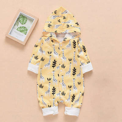 0-18M Newborn Cute Deer Hooded Romper Infant Baby Boy Girl Kid Cartoon Print Jumpsuit Clothes Outfit
0-18M Newborn Cute Deer Hooded Romper Infant Baby Boy Girl Kid Cartoon Print Jumpsuit Clothes Outfit
