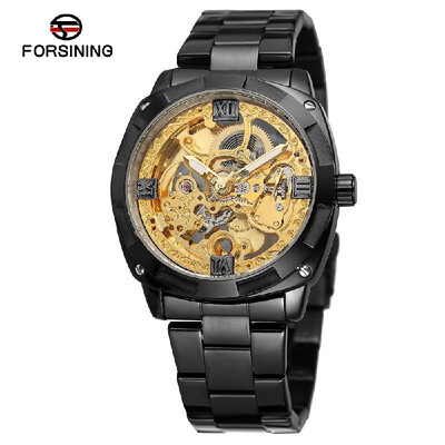 FORSINING Men Luxury Skeleton Automatic Winding Mechanical Watches Exquisite Stainless Steel Wristwatch
FORSINING Men Luxury Skeleton Automatic Winding Mechanical Watches Exquisite Stainless Steel Wristwatch