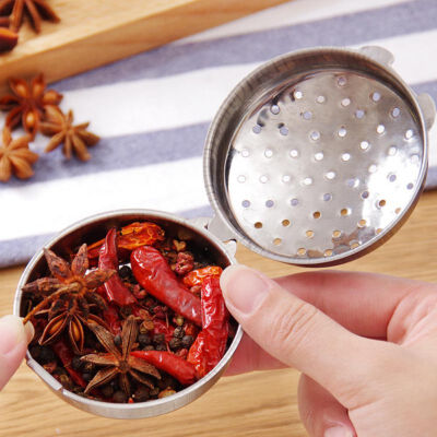 Colanders Strainers Bittern Filter Seasoning Ball Halogen Material Seasoning Bag Stainless Steel
Colanders Strainers Bittern Filter Seasoning Ball Halogen Material Seasoning Bag Stainless Steel