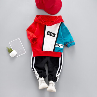 Autumn Kids Clothes Baby Boys Casual Long Sleeve Mixed Color Letters Hoodie Sweatshirt TopsPants Trouser Costume Set
Autumn Kids Clothes Baby Boys Casual Long Sleeve Mixed Color Letters Hoodie Sweatshirt TopsPants Trouser Costume Set