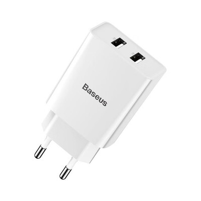 Baseus 105W Mini Dual USB Charger EU Charger Plug Travel Wall Charger Adapter For iphone Samung HuaWei Xiaomi
Baseus 105W Mini Dual USB Charger EU Charger Plug Travel Wall Charger Adapter For iphone Samung HuaWei Xiaomi