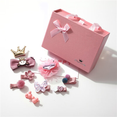 Princess Style Girl Headwear Rabbit Lace Fabric Bow Hairpin Gift Box Set Cute Fashion Baby Girl Hair Accessories
Princess Style Girl Headwear Rabbit Lace Fabric Bow Hairpin Gift Box Set Cute Fashion Baby Girl Hair Accessories