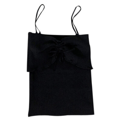 Women Summer top Fashion Women Clothes All-match Solid Color Slim Fit Sweet Concise Sexy Top Short Style Comisole Top
Women Summer top Fashion Women Clothes All-match Solid Color Slim Fit Sweet Concise Sexy Top Short Style Comisole Top