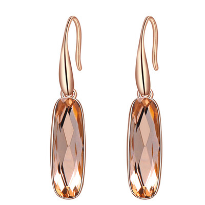 Women Fashion Sexy Earrings Austrian Crystal Rose Gold Oval Champagne Diamond Earrings Color Rose Gold
Women Fashion Sexy Earrings Austrian Crystal Rose Gold Oval Champagne Diamond Earrings Color Rose Gold