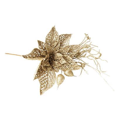 Glitter Poinsettia Christmas Tree Ornament Xmas Garland Wreath Decorations Wedding Party Holiday Decor Accessories
Glitter Poinsettia Christmas Tree Ornament Xmas Garland Wreath Decorations Wedding Party Holiday Decor Accessories
