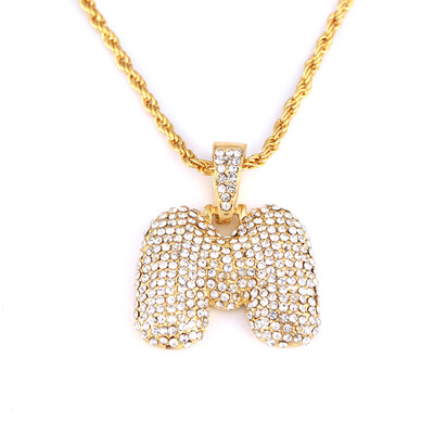 Available Custom Bubble Letters Name Pendant Iced Out 18K Gold Rhinestone Hip Hop Necklaces Jewelry Gift
Available Custom Bubble Letters Name Pendant Iced Out 18K Gold Rhinestone Hip Hop Necklaces Jewelry Gift