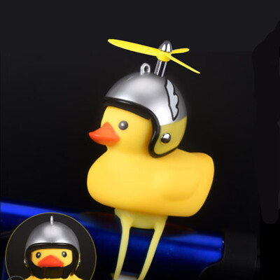 1PC Cartoon Silica Little Duck Shape Bicycle Bells Shining Mountain Bike Handlebar Duck Bell Yellow Rotary Paddle Helmet Light Z
1PC Cartoon Silica Little Duck Shape Bicycle Bells Shining Mountain Bike Handlebar Duck Bell Yellow Rotary Paddle Helmet Light Z