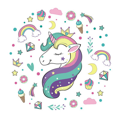 Removable Unicorn Wall Sticker Wall Art Decoration Home Room Decor for Baby Room Bedroom Kindergarden
Removable Unicorn Wall Sticker Wall Art Decoration Home Room Decor for Baby Room Bedroom Kindergarden