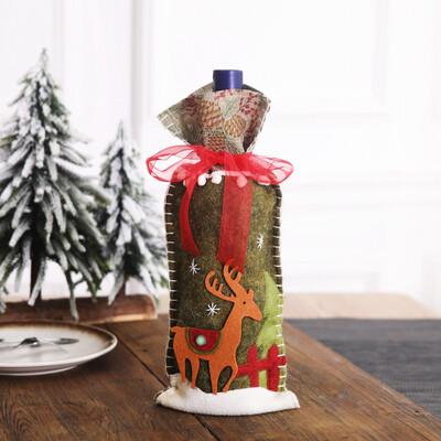 Gobestart Champagne Bottle Bag Christmas Stereo Old Man Linen Bottle Set Party Decoration
Gobestart Champagne Bottle Bag Christmas Stereo Old Man Linen Bottle Set Party Decoration