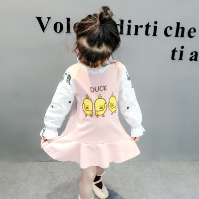 Spring Kids Dress for Girls Casual Long Sleeve Costume Baby Dress Animal Duck Pattern Children Embroidery Dresses
Spring Kids Dress for Girls Casual Long Sleeve Costume Baby Dress Animal Duck Pattern Children Embroidery Dresses