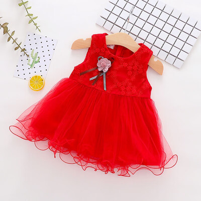 Sleeveless Flower Girl Dress Summer Mesh Princess Dress Kids Dress For Girls 0-24M Lace Wedding Dress
Sleeveless Flower Girl Dress Summer Mesh Princess Dress Kids Dress For Girls 0-24M Lace Wedding Dress
