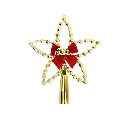 Christmas Tree Star Topper Xmas Tree Topper Star Christmas Decoration Tree-top Star With Red Bowtie
Christmas Tree Star Topper Xmas Tree Topper Star Christmas Decoration Tree-top Star With Red Bowtie