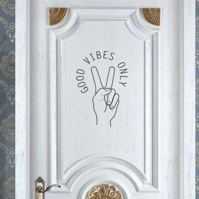 Gobestart GOOD VIBES ONLY Home Decor Wall Sticker Decal Bedroom Door Vinyl Art Mural
Gobestart GOOD VIBES ONLY Home Decor Wall Sticker Decal Bedroom Door Vinyl Art Mural