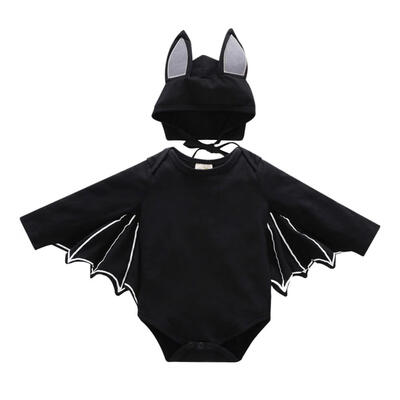 Children Halloween costume autumn winter Cotton bat sleeve triangle jumpsuit hat two-piece European&American style
Children Halloween costume autumn winter Cotton bat sleeve triangle jumpsuit hat two-piece European&American style