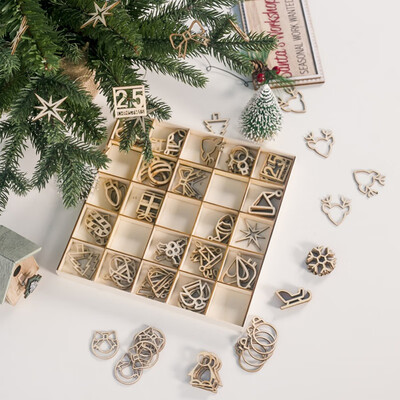 125PCS Christmas Theme Wooden Cutout Slices Crafts Embellishment For DIY Crafting Ornament Decorations
125PCS Christmas Theme Wooden Cutout Slices Crafts Embellishment For DIY Crafting Ornament Decorations