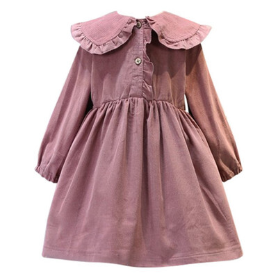 Children Girls 2019 Autumn Dress Clothings Corduroy Long Sleeve Princess Sweet Cotton Solid Color Sweet Cute Dress
Children Girls 2019 Autumn Dress Clothings Corduroy Long Sleeve Princess Sweet Cotton Solid Color Sweet Cute Dress