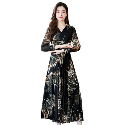 Women Retro Floral Printed Dress Fashion Long Sleeve V Neck Sexy Long Dresses Autumn Winter Elegant Party Vestidos De
Women Retro Floral Printed Dress Fashion Long Sleeve V Neck Sexy Long Dresses Autumn Winter Elegant Party Vestidos De